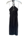 Rails Size XS Black & White Nylon Halter Neck Seashells Maxi Dress Black & White / XS