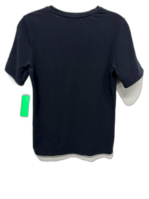 Burberry Black, Tan, Red Cotton Blend Short Sleeve Tartan Plaid T Shirt Top Black, Tan, Red