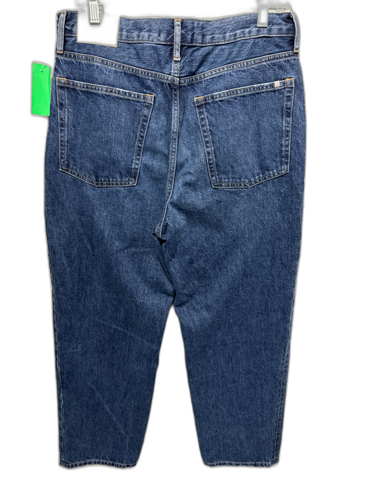 Everlane Size 30 Dark Wash Cotton Denim High Rise Wide Leg Cropped Jeans Dark Wash / 30