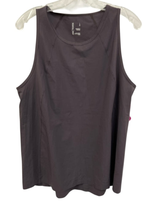 Arcteryx Size L Purple Gray Polyester Sleeveless seam detail Athletic Tank Top Purple Gray / L