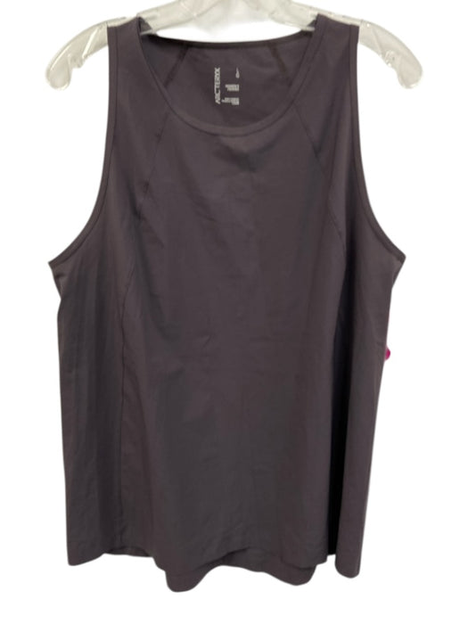 Arcteryx Size L Purple Gray Polyester Sleeveless seam detail Athletic Tank Top Purple Gray / L