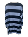 Eden Park Size M Blue & White Pima Cotton Striped Long Sleeve Polo Collar Dress Blue & White / M