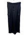Ba&sh Size 38 Navy Blue polyester satin High Rise Wide Leg Cargo Pockets Pants Navy Blue / 38