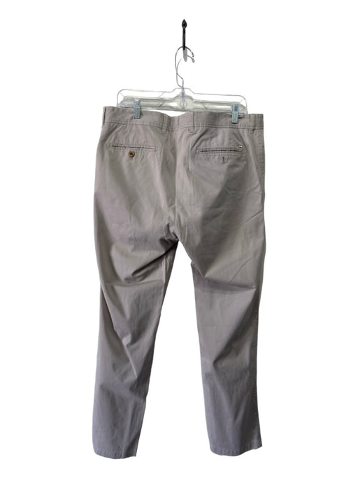 Brax Size 36 Khaki Cotton Solid Zip Fly Men's Pants 36