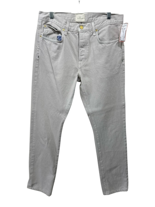 Sid Mashburn Size 33 Beige Cotton Solid Khakis Men's Pants Beige / 33