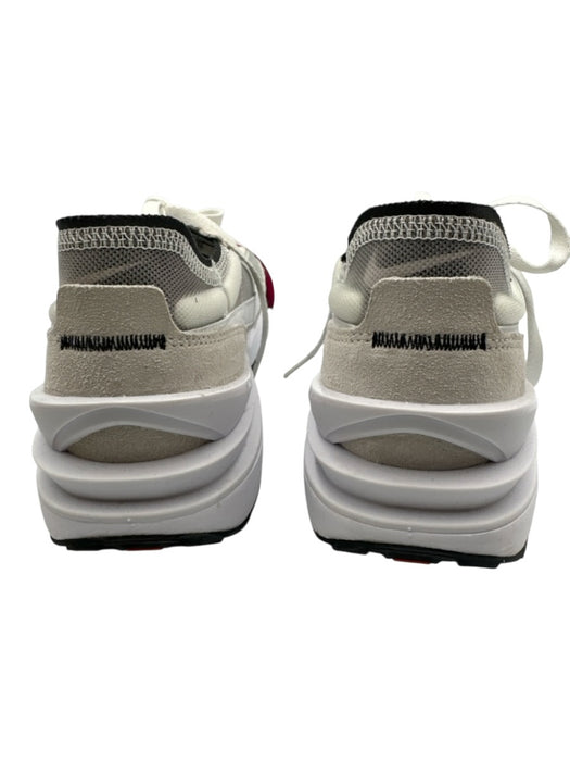 Nike Shoe Size 10 White & Gray Suede & Synthetic Solid Sneaker Athleisure Shoes White & Gray / 10