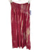 Natalie Martin Size One Size Purple & White Cotton All Over Print Maxi Skirt Purple & White / One Size