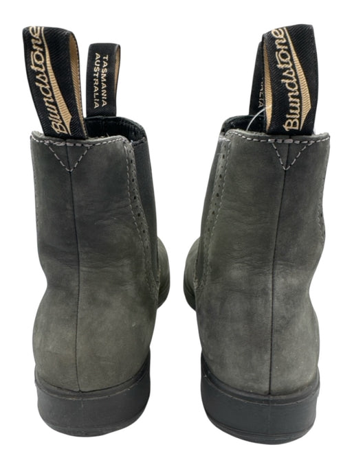 Blundstone Shoe Size 6.5 Charcoal Gray Leather Chelsea Round Toe Booties Charcoal Gray / 6.5