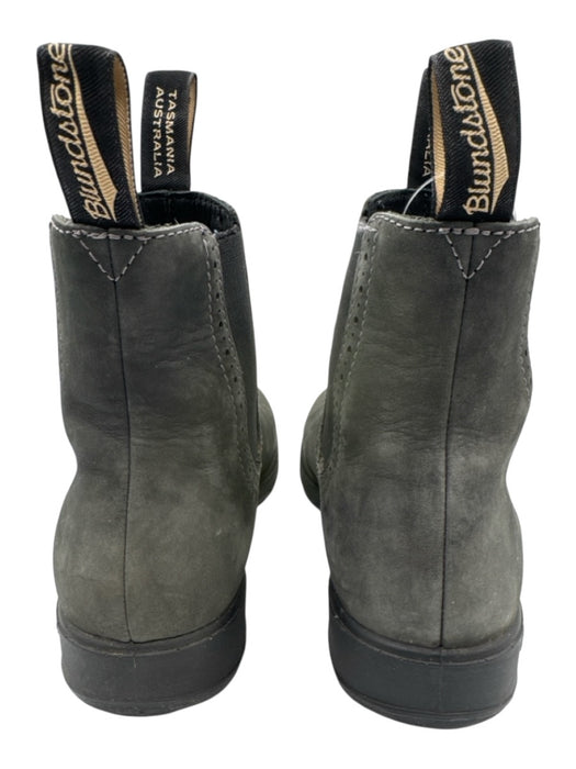 Blundstone Shoe Size 6.5 Charcoal Gray Leather Chelsea Round Toe Booties Charcoal Gray / 6.5