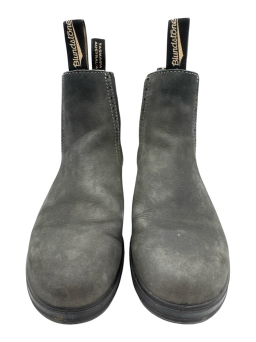 Blundstone Shoe Size 6.5 Charcoal Gray Leather Chelsea Round Toe Booties Charcoal Gray / 6.5