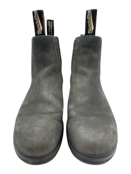 Blundstone Shoe Size 6.5 Charcoal Gray Leather Chelsea Round Toe Booties Charcoal Gray / 6.5