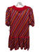 Queen of Sparkles Size S Red & Multi Cotton & Polyester Embellished Dress Red & Multi / S