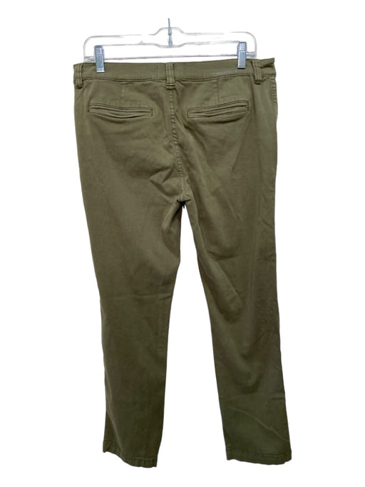 Current Elliot Size 28 Olive Green Cotton Blend Denim Button & Zip Front Pants Olive Green / 28