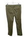 Current Elliot Size 28 Olive Green Cotton Blend Denim Button & Zip Front Pants Olive Green / 28