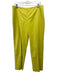 St John Size 10 Green No Fabric Tag Side Zip Pants Green / 10