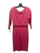 Boden Size 6 Pink, Blue & Red Cotton & Polyester Ribbed Stripe waist Dress Pink, Blue & Red / 6