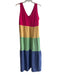 Marine Layer Size S Multi 100% Cotton Gauze Color Block Tiered Maxi Dress Multi / S