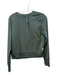 Vuori Size S Green Polyester Long Sleeve solid color Round Neck Top Green / S