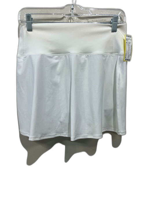 Vuori Size M White Wide Waist Band Tennis Athletic Skort White / M