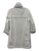 Size S White Nylon Front Pockets Utility Jacket White / S