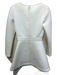 Cynthia Rowley Size 0 White & Black Polyester Floral Embroidered Dress White & Black / 0