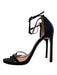 Stuart Weitzman Shoe Size 6 Black Manmade Material toe strap Ankle Strap Shoes Black / 6
