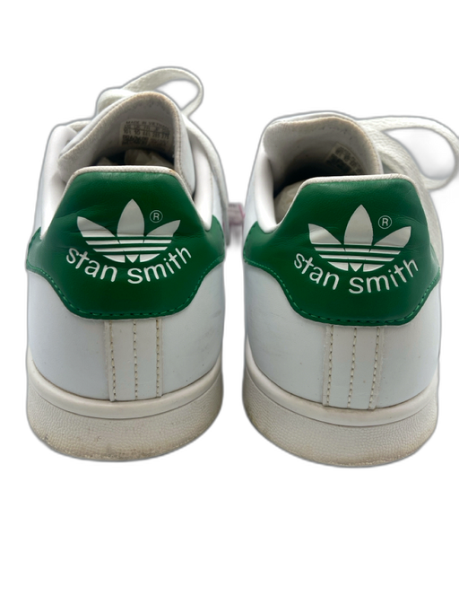 Adidas Shoe Size 10.5 AS IS White & Green Leather Solid Sneaker Men's Shoes White & Green / 10.5