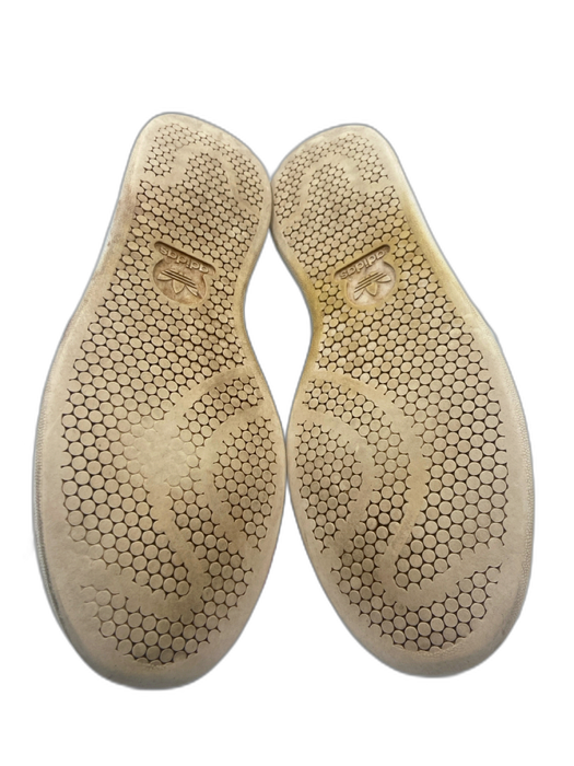 Adidas Shoe Size 10.5 AS IS White & Green Leather Solid Sneaker Men's Shoes White & Green / 10.5