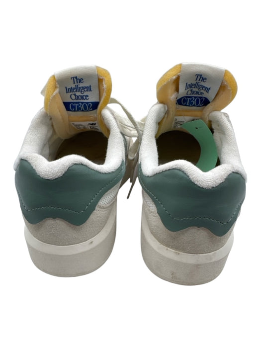 New Balance Shoe Size 6.5 White & Green Leather Platform Sneakers White & Green / 6.5
