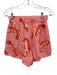 Farm Rio Size Small Pink, Red, Yellow Linen Blend Lobster Button Front Short Set Pink, Red, Yellow / Small