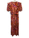 Farm Rio Size Small Pink, Purple, yellow Lyocell blend Horses Wide Leg Jumpsuit Pink, Purple, yellow / Small