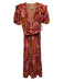 Farm Rio Size Small Pink, Purple, yellow Lyocell blend Horses Wide Leg Jumpsuit Pink, Purple, yellow / Small