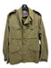 Ralph Lauren Purple Size M Olive Green Cotton Blend 4 Pocket Button Field Jacket Olive Green / M