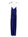 Simon Miller Size L Purple Acetate & Polyester slip Spaghetti Strap Maxi Dress Purple / L