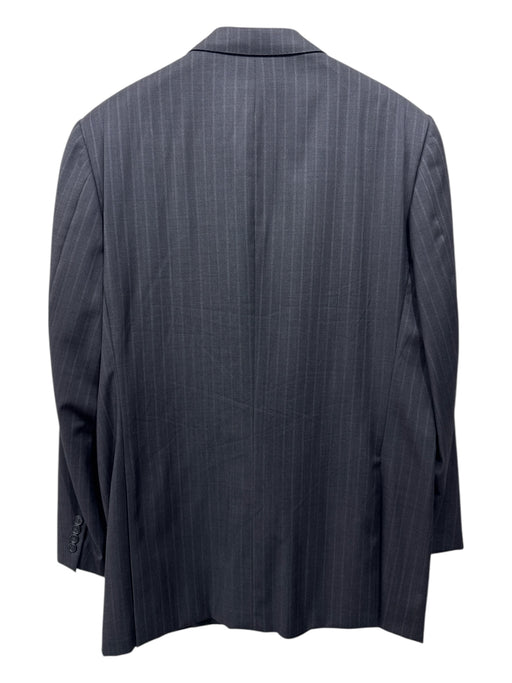 Cornelliani Gray Wool Striped 2 Button Men's Suit Gray / 54L