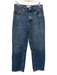Mango Size 6 Dark Wash Cotton Zip & Button Mid Rise High Rise Jeans Dark Wash / 6