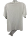 Victoria Victoria Beckham Size M White Cotton Short Sleeve Draped Detail Top White / M
