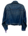 Proof Collective Size M Medium Wash Cotton Denim Collar Distressed Jacket Medium Wash / M