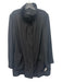Akris Size 10 Black Silk Long Sleeve Zip Front Flap Pockets Collar Jacket Black / 10
