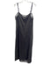 Reformation Size 10 Gray & Blue Polyester Spaghetti Strap Square Neck Dress Gray & Blue / 10