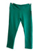Fabletics Size XS Green Polyester Blend Wide Waist Band Capri Leggings Green / XS