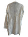 Princess Polly Size 4 White Polyester Button Down Long Sleeve Collared Dress White / 4