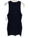 Babaton Size M Black Nylon Blend Ribbed bodycon Sleeveless Mini Dress Black / M
