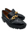 Tory Burch Shoe Size 9 Black Leather Horsebit Pointed Almond Toe Loafers Black / 9
