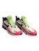 Nike Shoe Size 9.5 White, Pink & Green Leather Suede Low Top Lace Up Shoes White, Pink & Green / 9.5