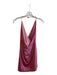 Superdown Size XXS Pink Polyester Halter Back Zip Shimmer Above Knee Dress Pink / XXS