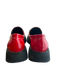 Silent Shoe Size 39 Red Patent Leather Lug Sole Square Toe silver hardware Shoes Red / 39