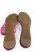 Kate Spade Shoe Size 8.5 Pink Patent Gold Bow Thong Ankle Buckle Shoes Pink / 8.5