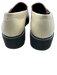 Franco Sarto Shoe Size 9 Cream & Black Manmade Material Round Toe Loafers Cream & Black / 9