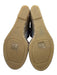 Vince Shoe Size 6 Burgundy Leather Upper Suede Criss Cross Wedge Espadrille Burgundy / 6